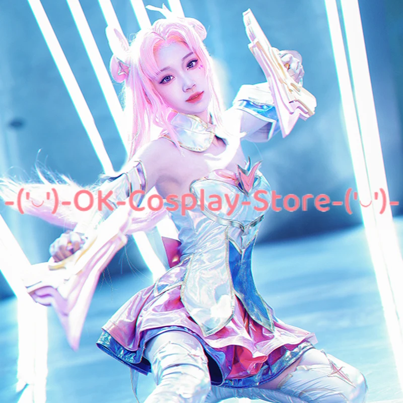 LOL Star Guardian Kai'Sa Costume Cosplay donna Fancy Party Suit uniformi di carnevale di Halloween abbigliamento Anime su misura