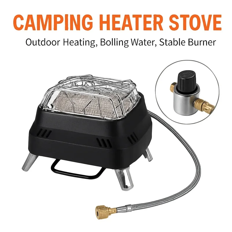 Portable Outdoor Infrared Camping Heater Stove for Boiling Water