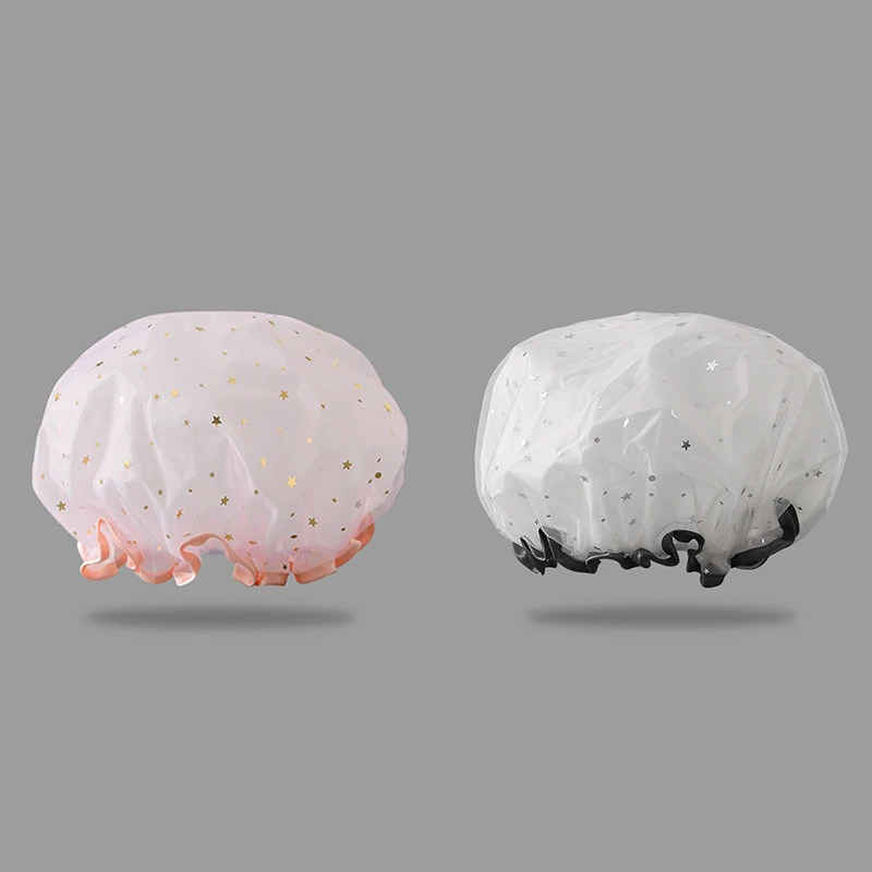 Luxury Women's Reusable Shower Cap Bonnet