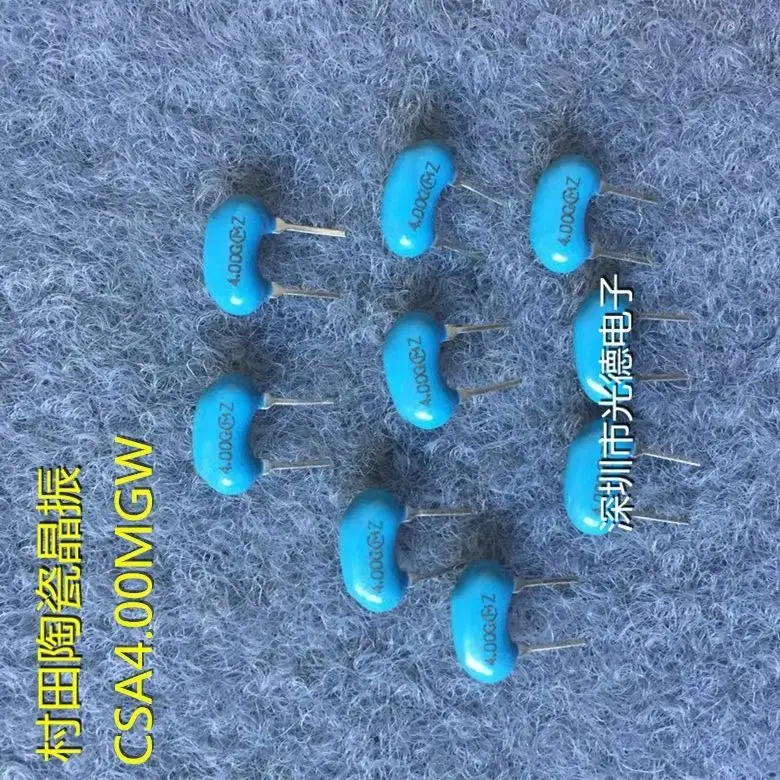 100PCS/ CSALF4M00G55-BO CSA4.00MG 4MHZ ceramic filter crystal oscillator straight 2 feet