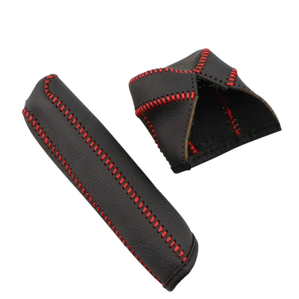 For Volkswagen VW 1998-2002 2004 Golf 4 MT 5 Speeds Gear Shift Knob Cover Genuine Lather Shift Knob Collars