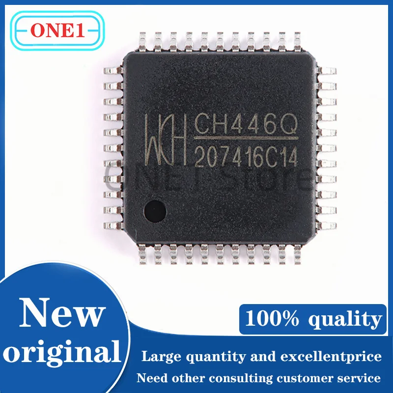 

10PCS/lot New original CH446Q LQFP-44(10x10) Analog Switches / Multiplexers ROHS