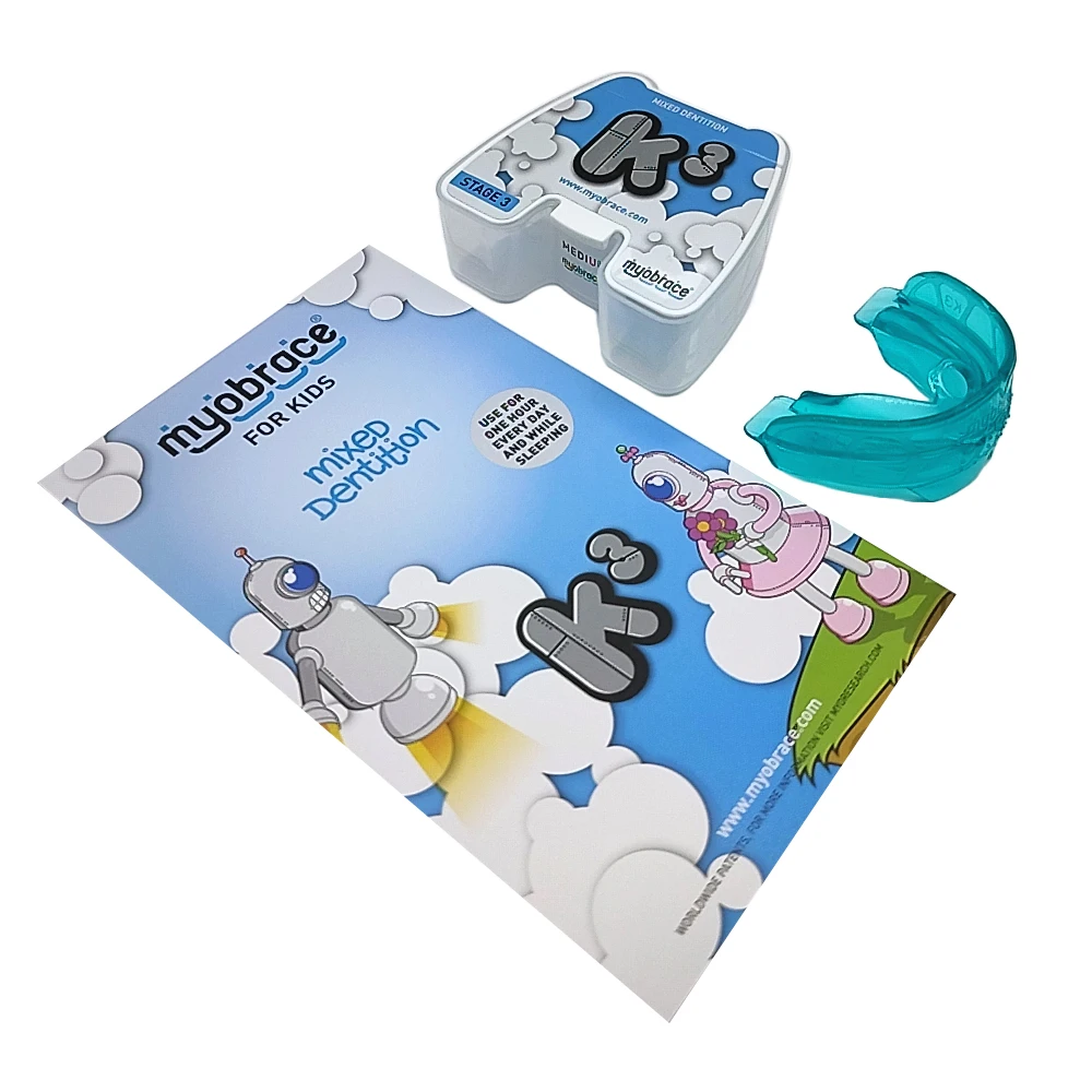 MRC Orthodontic trainer appliance K3/MRC Mixed Dental Teeth retainer K3 Orthodontic alignment/Myobrace for Kids K3