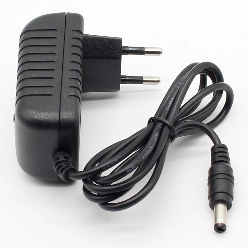 1pcs New AC Converter Adapter DC 3V 1A Power Supply Charger EU Plug 5.5mm x 2.1mm