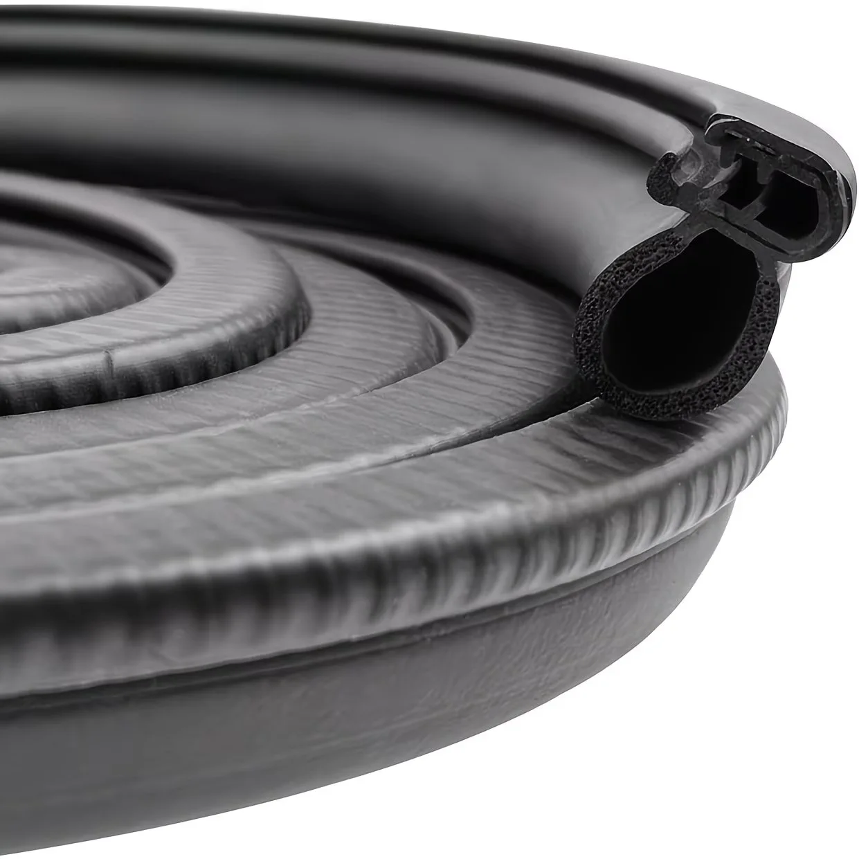 Door Sealing Strip, Thickened Side Rubber Sealing Tape, Suitable for Cars, Boats, Trucks and RVs