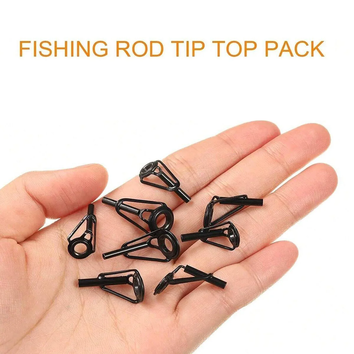 baitcaster rod tip replacement Pro Staff Trolling (PST Series) (XTPST143n-RHV) This tip guide ring is used for DIY fishing rod0r repairing fishing rod to prevent twisting of the fishing line Power Fishing Replacement Tips