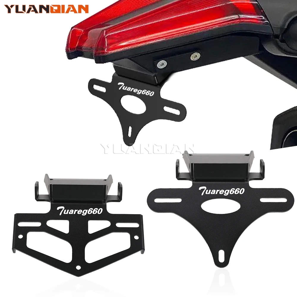

Tuareg 660 License Plate Holder Bracket For Aprilia Tuareg660 2025 2024 2023 2022 2021 Rear Fender Eliminator Tail Frame Bracket