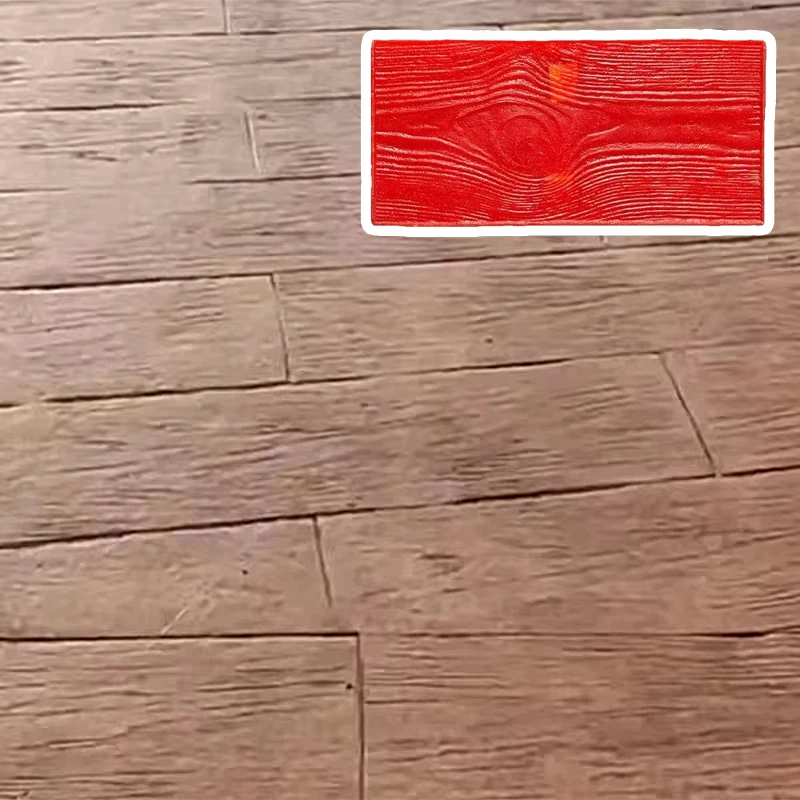 Artificial Wall Pressed Tree Pattern Cement Mold, 51 * 23Cm Embossed Flooring Art, Concrete Embossed Mold, Road Flooring