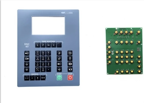 Film de remplacement pour Machine à cintrer Cybelec, remplacement Compatible avec les PCB à Membrane tactile DNC 60