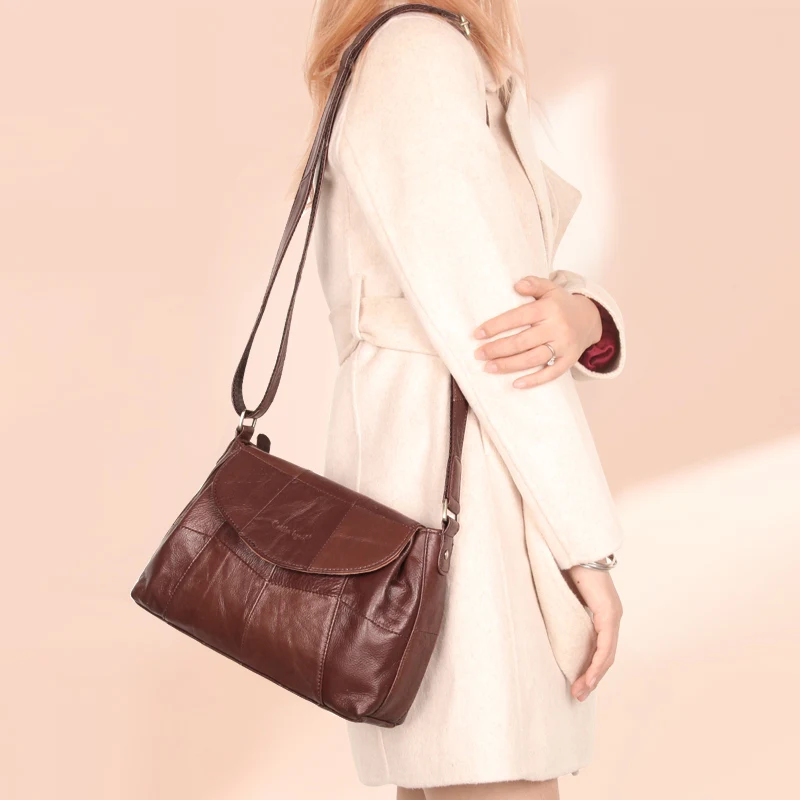 Cobbler Legend Genuine Leather Shoulder Bag Women Sling Bags