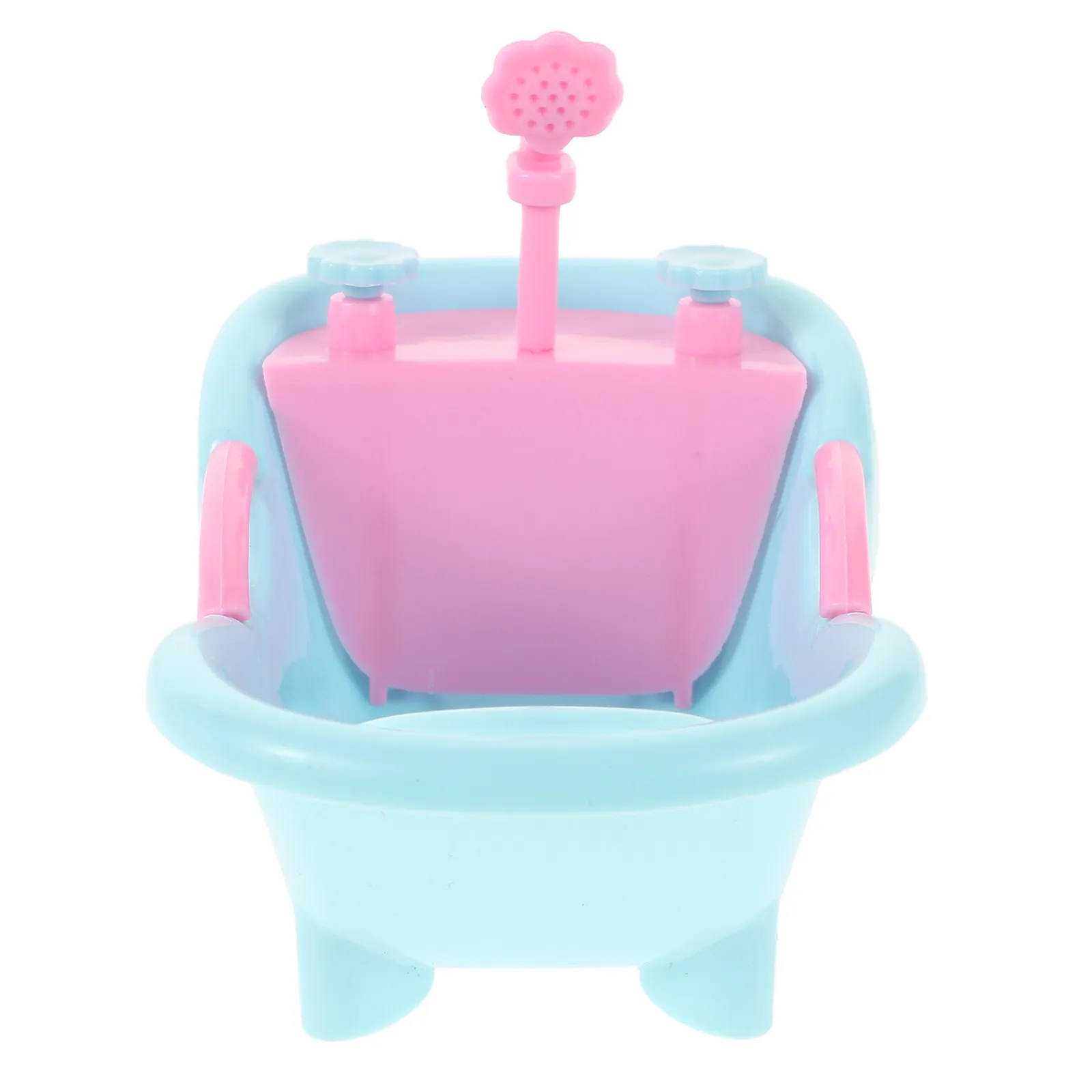 

Miniature Bath Accessory Realistic Design Small Portable Simulation Set Dollhouse Bathroom Miniature Bath Fixtures Craftsmanship