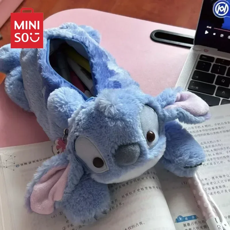 Nette Bleistift Box Cartoon Interstellare Baby Stich Plüsch Puppe Desktop Lagerung Tasche Geburtstag Geschenk Student Festivals Herbst Winter