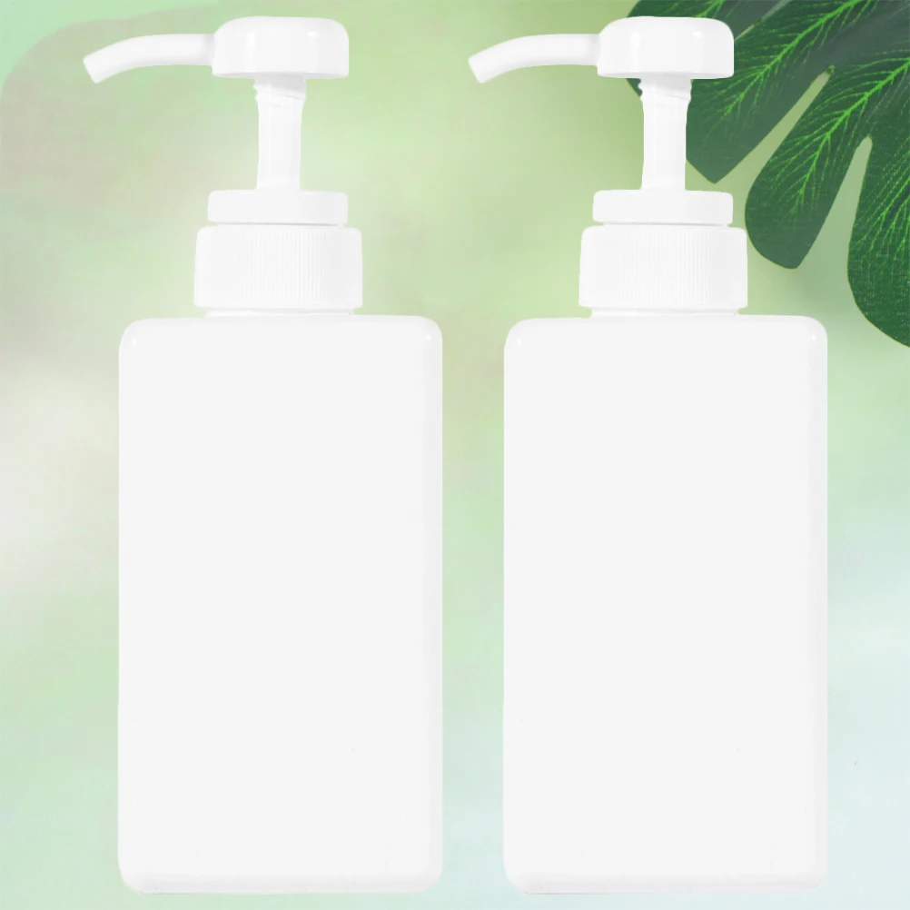 

2 PCS Lotion Bottle Empty Pump Bottles Travel Container Containers for Shampoo Small Refillable Tube