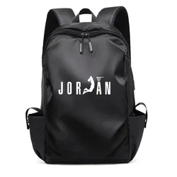 Travel for Women Man Carry On Backpack Laptop Unisex Backpack College Bag Casual JORDA Letter Pattern Print Rucksack Waterproof