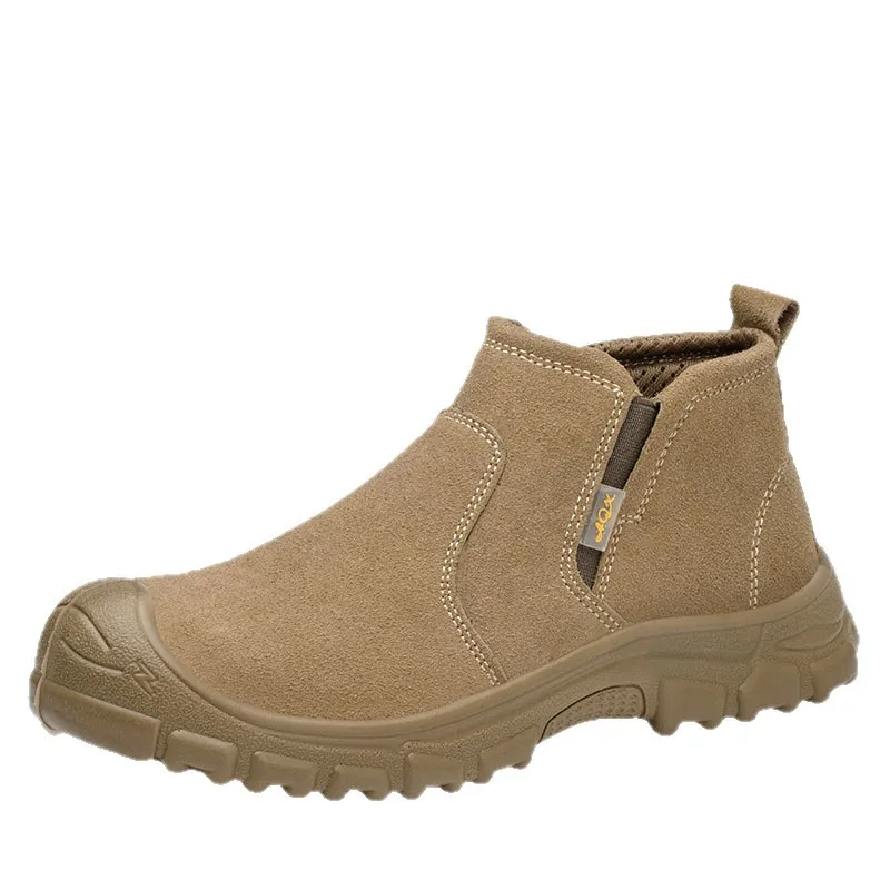 Picture 7: Men's Protective Shoes, Anti Smashing and Anti Stab Welding Shoes, Work Shoes, Wear-Resistant and Genuine Safety Shoes