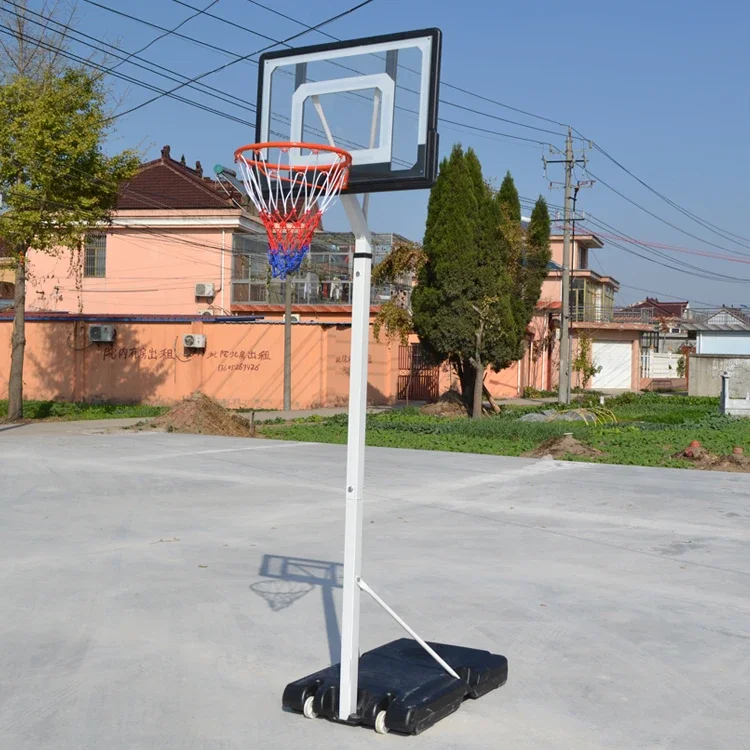 Supporto da basket alto 2,1-2,6 m diretto in fabbrica per bambini e allenamento giovanile Attrezzatura da campo di alta qualità