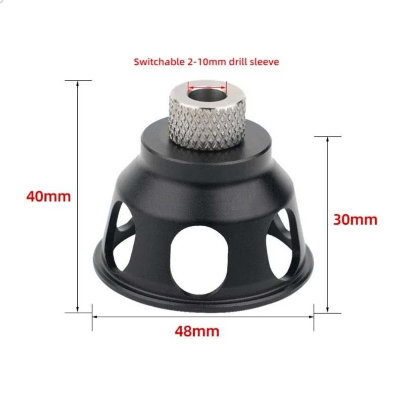 Professional Vertical Drilling Hole Assistant Tool Ergonomic Design For Flawlessly Cabinet Holes & Joint Alignment