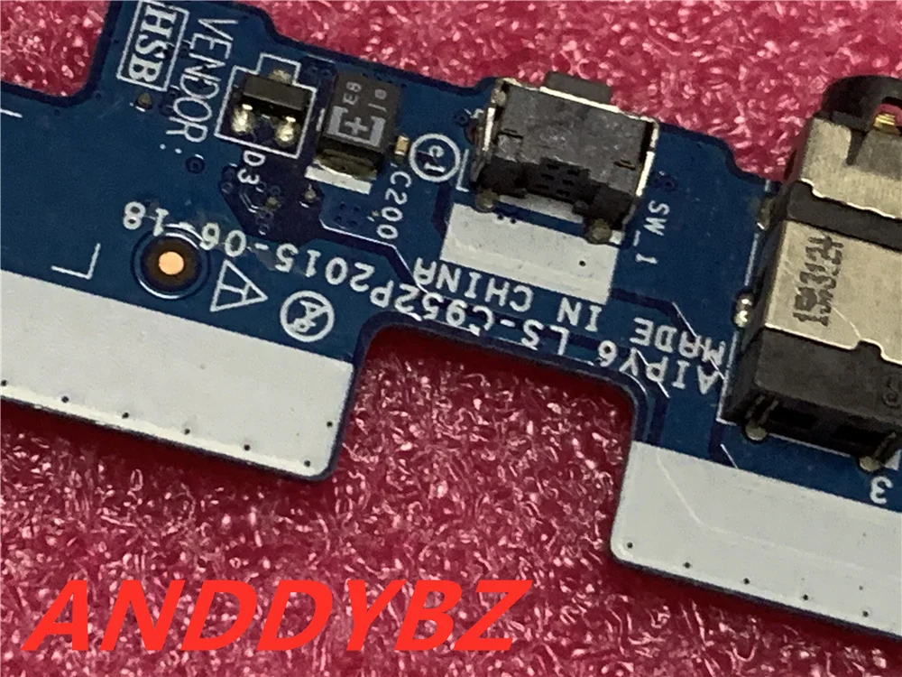 Original USB audio board for Lenovo y700-14isk ls-c952p Test OK