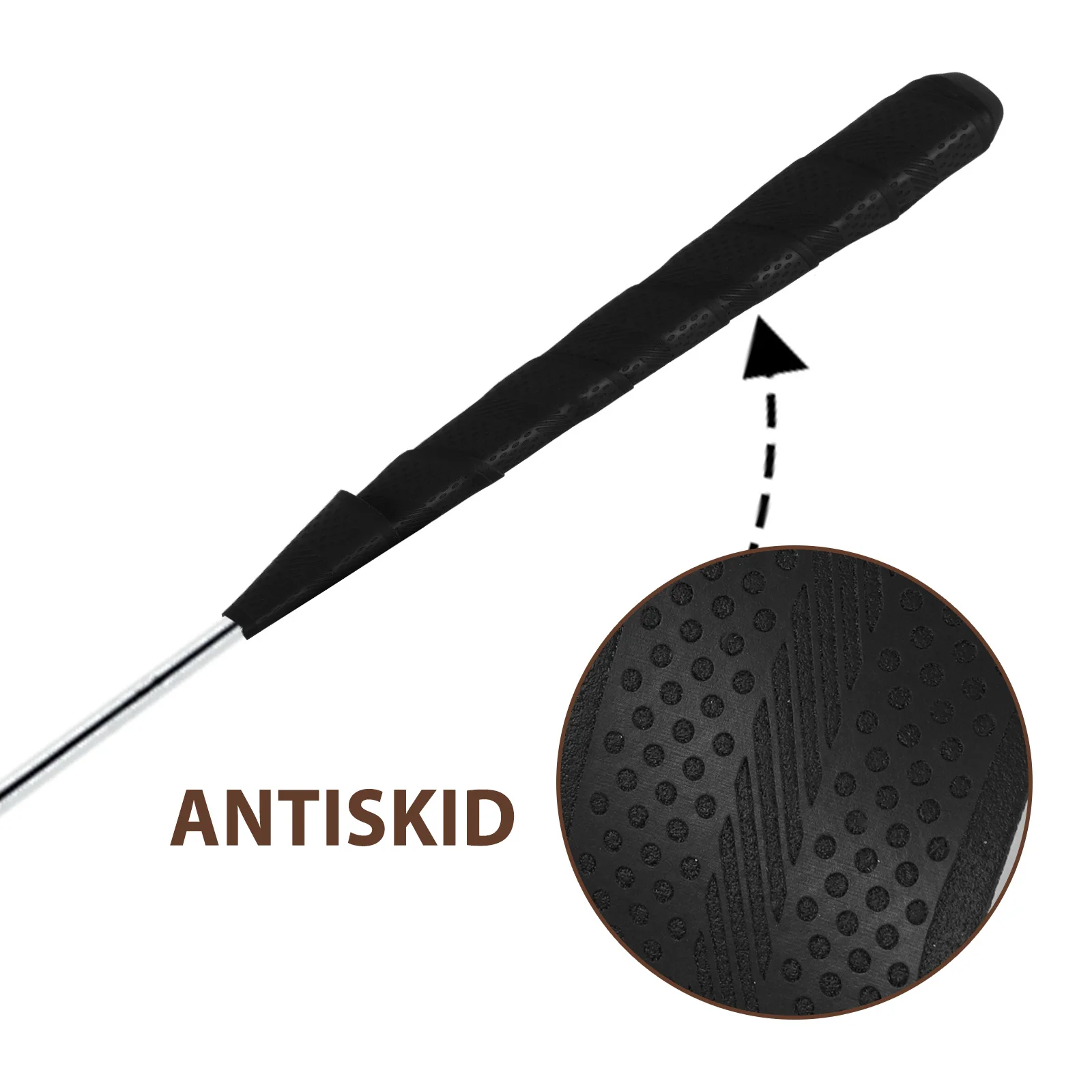 شريط لف قبضة الجولف غير قابل للانزلاق ومستقر ومريح وجاف ومتين من البولي يوريثان مناسب لجميع أدوات التغليف الشريطية الرياضية