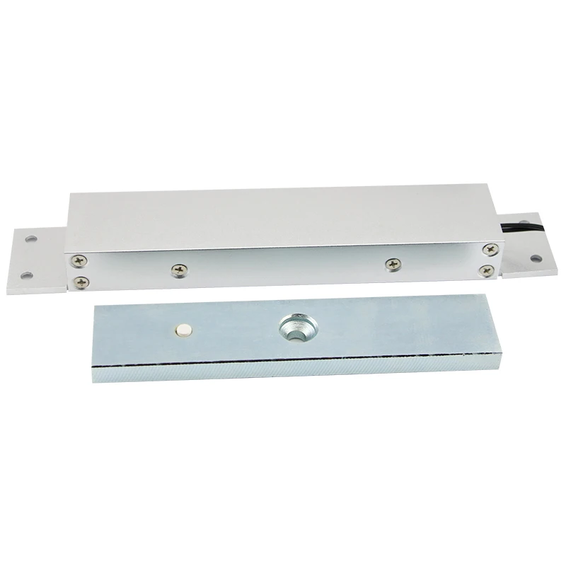 280KG concealed single door electromagnetic lock, embedded installation, signal feedback, DC12V magnetic lock