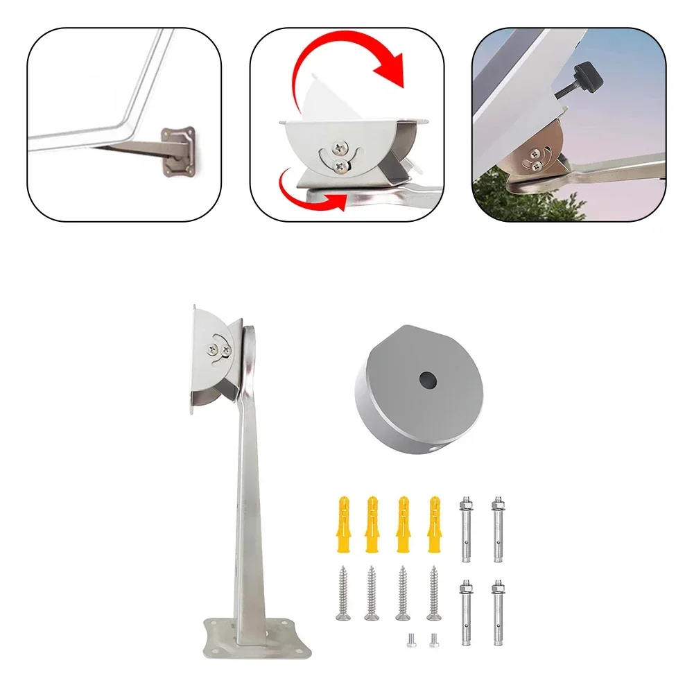 Heavily Tested Adjustable Angle Alloy Solution Tailored to Ensure Reliability in Your For Starlink Setup Process