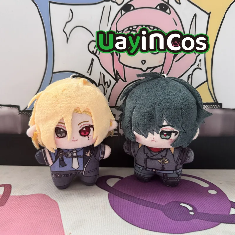 

10cm Official Hugo Vlad Lighter Von Lycaon Asaba Harumasa Zenless Zone Zero Stuffed Plushie Doll Clothes Bag Keychain Anime Toy
