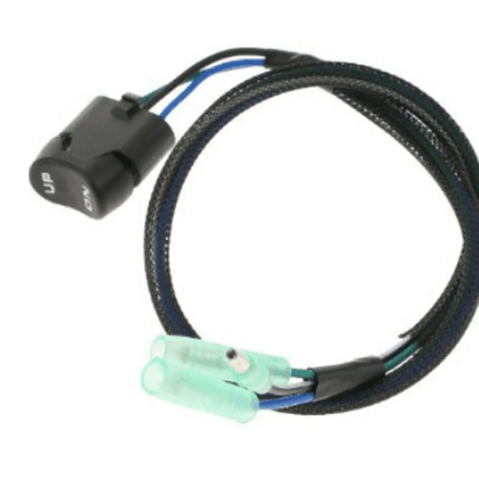 Outboard Motor Trim Tilt Switch Cable Plug and Play Replacement for Marine 35370-ZZ5-D02 High Reliability
