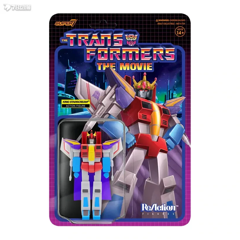 Super7 Transformers 80s & 90s Pop Culture Transformers Transformers ReAction Figure ألعاب شخصيات الحركة