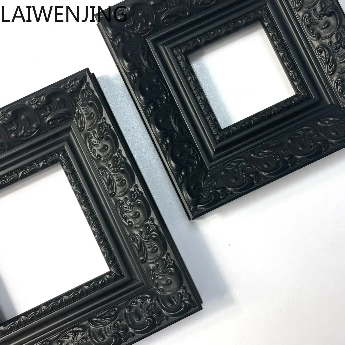 

MJY French Retro Solid Wood Frame Oil Painting Print Frame Gothic Small Size Mounting