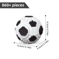 soccer ball white