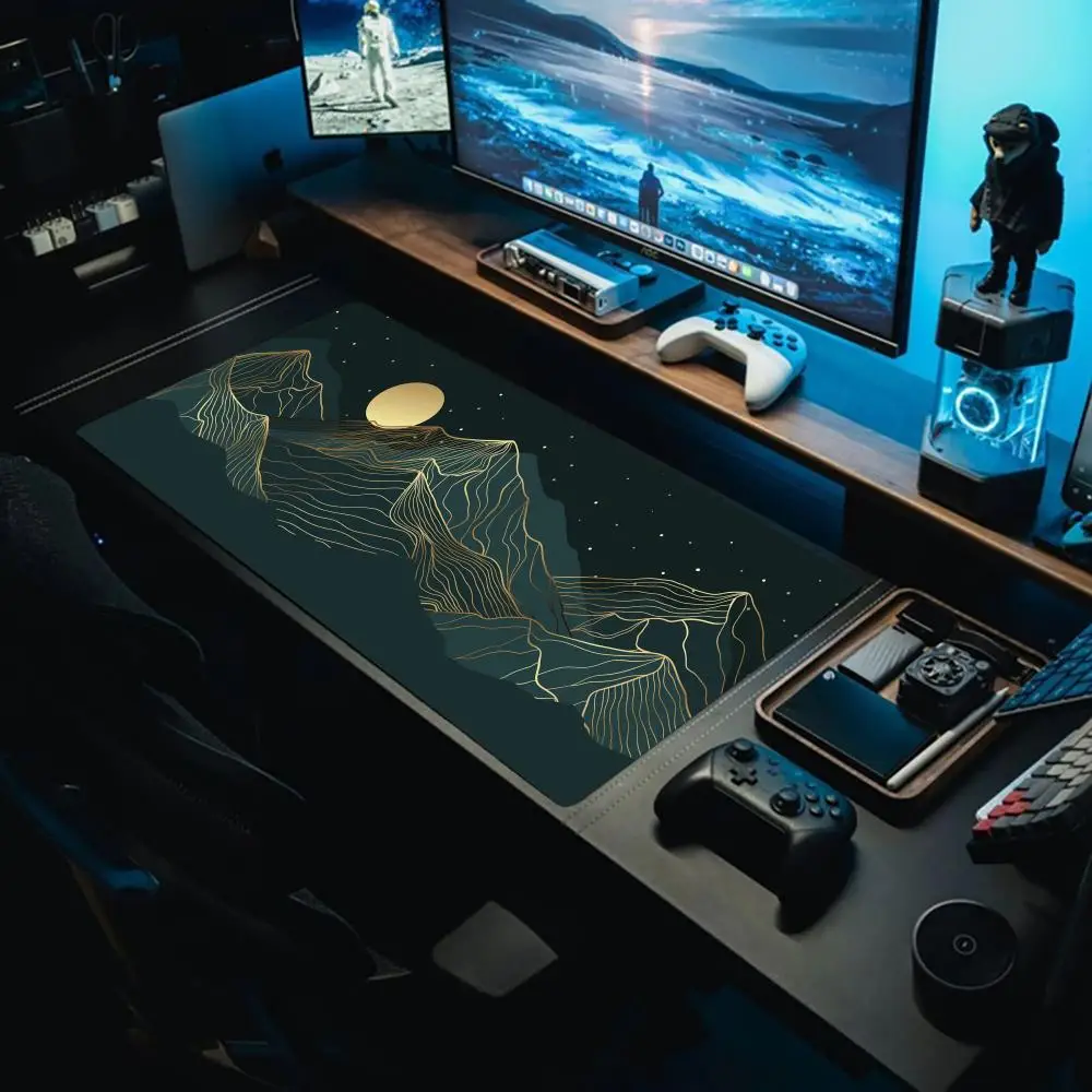 

Большой коврик для мыши, офисный коврик, резиновый противоскользящий коврик для мыши в стиле ретро, настольный коврик, аксессуары для ПК, настольные аксессуары.