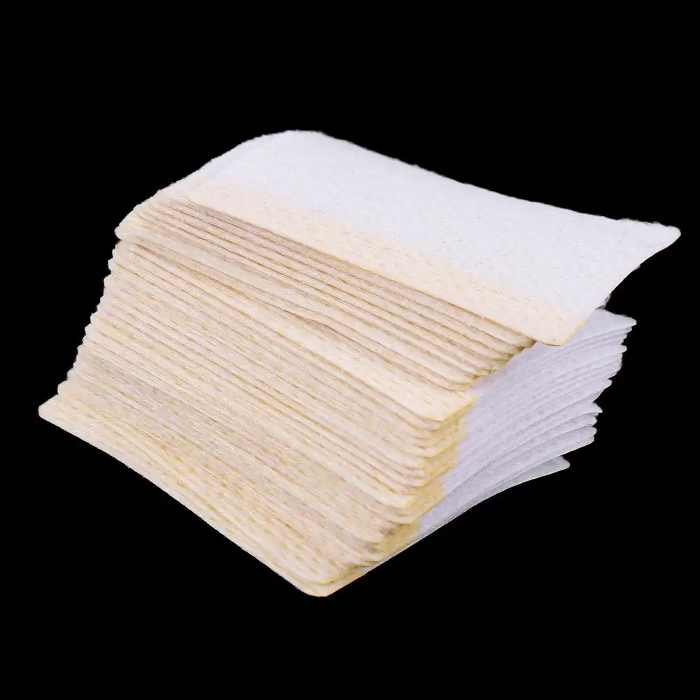 40pcs/bag Wraps Disposable Remover Eye Tips Sticker Eyelash Extension Patch for Grafting Lashes Under Eye Pads