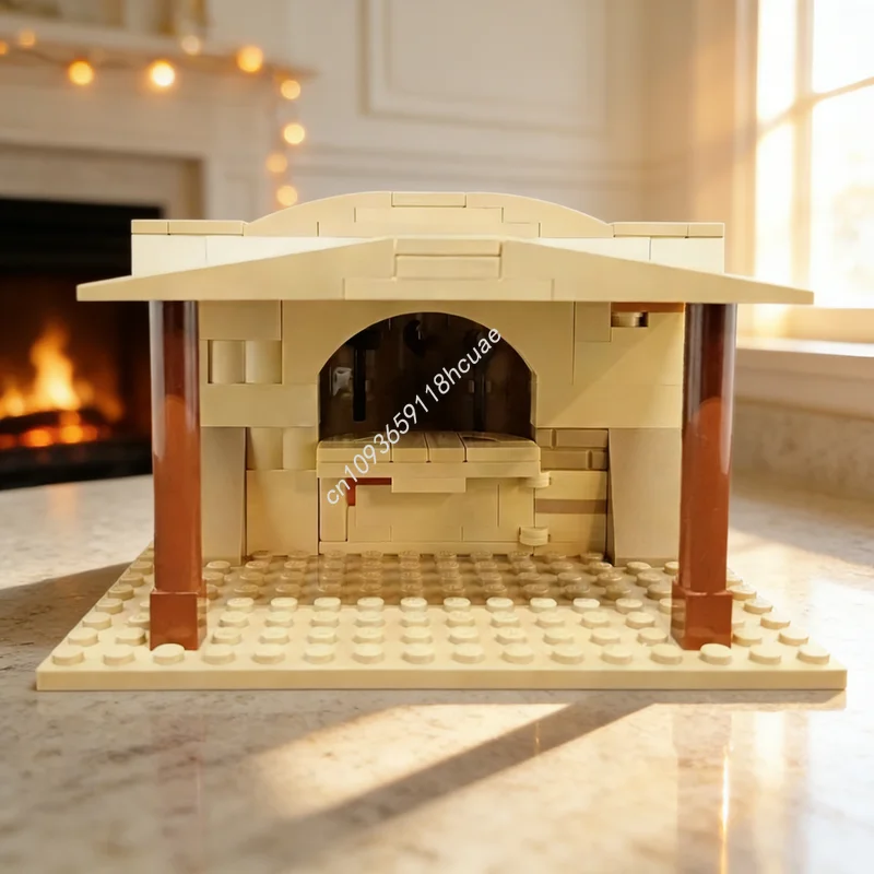 

Набор для сборки конструктора MOC «Рынок Татуина» (113 деталей), модель «Звездные войны», игрушка, строительные блоки, подарок на Рождество, креативная идея для самостоятельной сборки