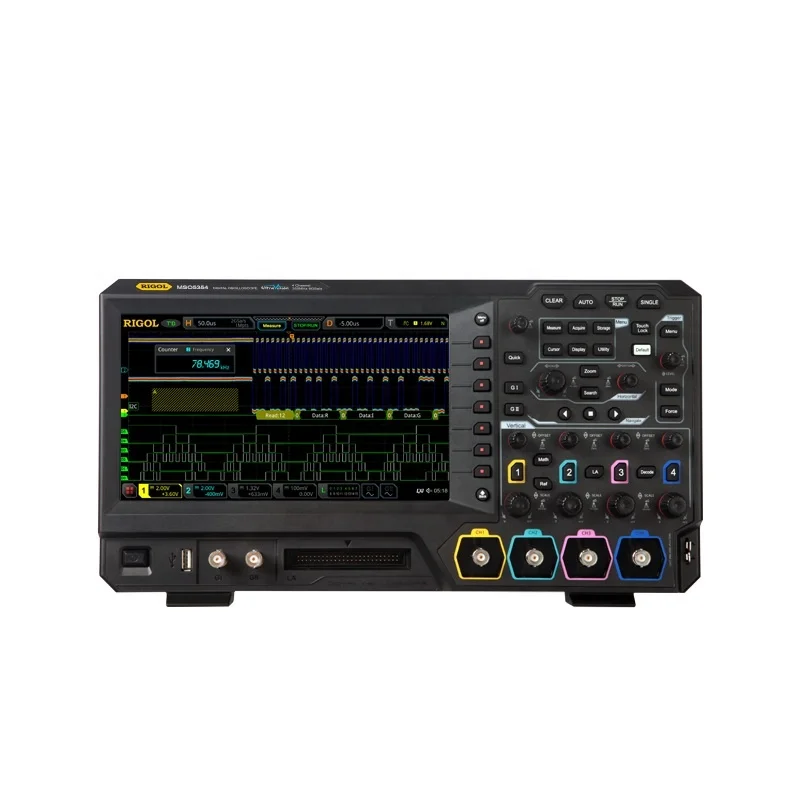 MSO5074  Four Channel Digital Oscilloscope Usb Oscilloscopes 70 MHz Signal Oscilloscope