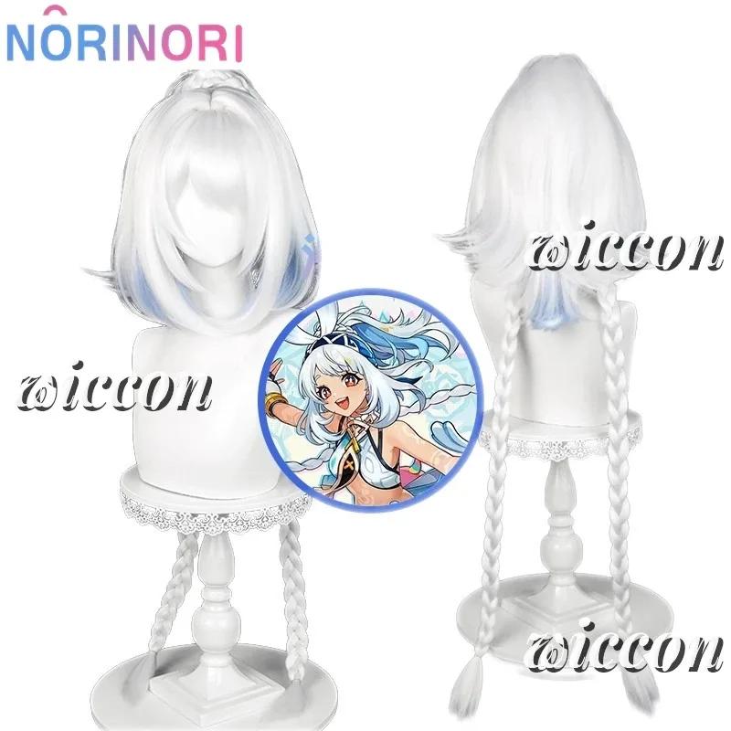 جينشين إمباكت مولاني أزياء تنكرية شعر مستعار موحد أغطية الرأس دمية Meztli سبرينغز ناتلان حفلة الهالوين النساء الفتيات الدعائم