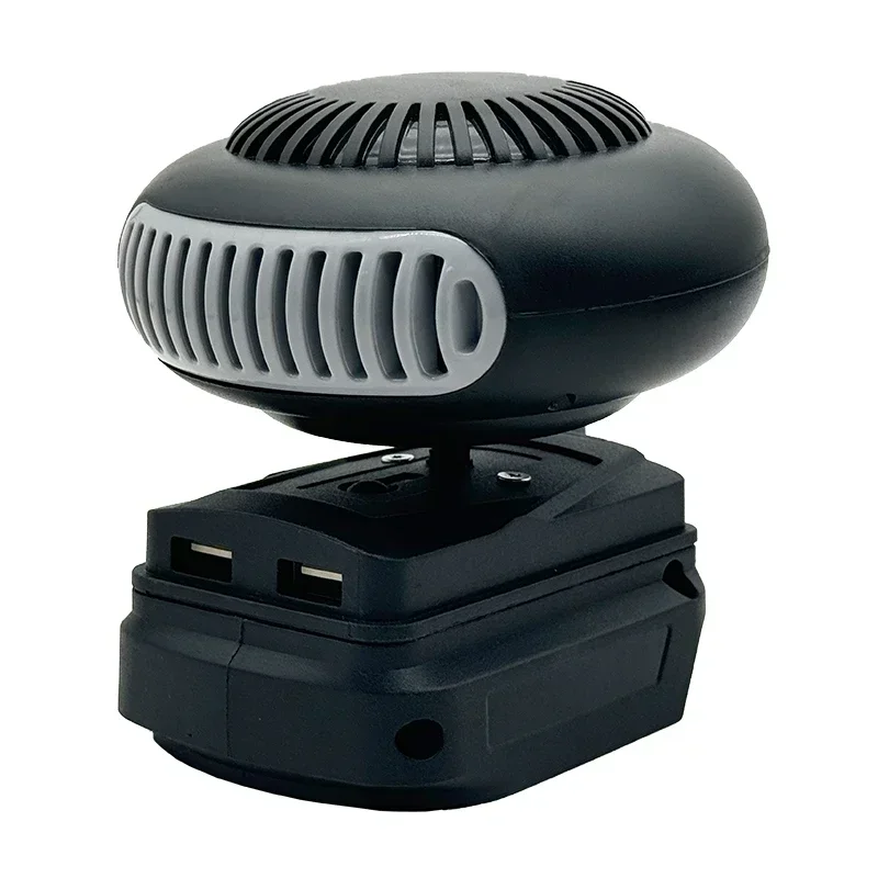 Portable Lithium Electric Power Warm Air Blower Fan Heater Hot&Cold Wind Dual Mode for Makita for Bosch for DeWalt for Milwaukee