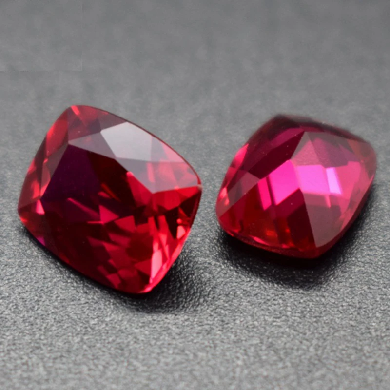 Natural Ruby Fat Rectangular Cut 12x16mm 12.50 Cts for Jewelry Making Premium VVS Ruby UV Test Gemstone