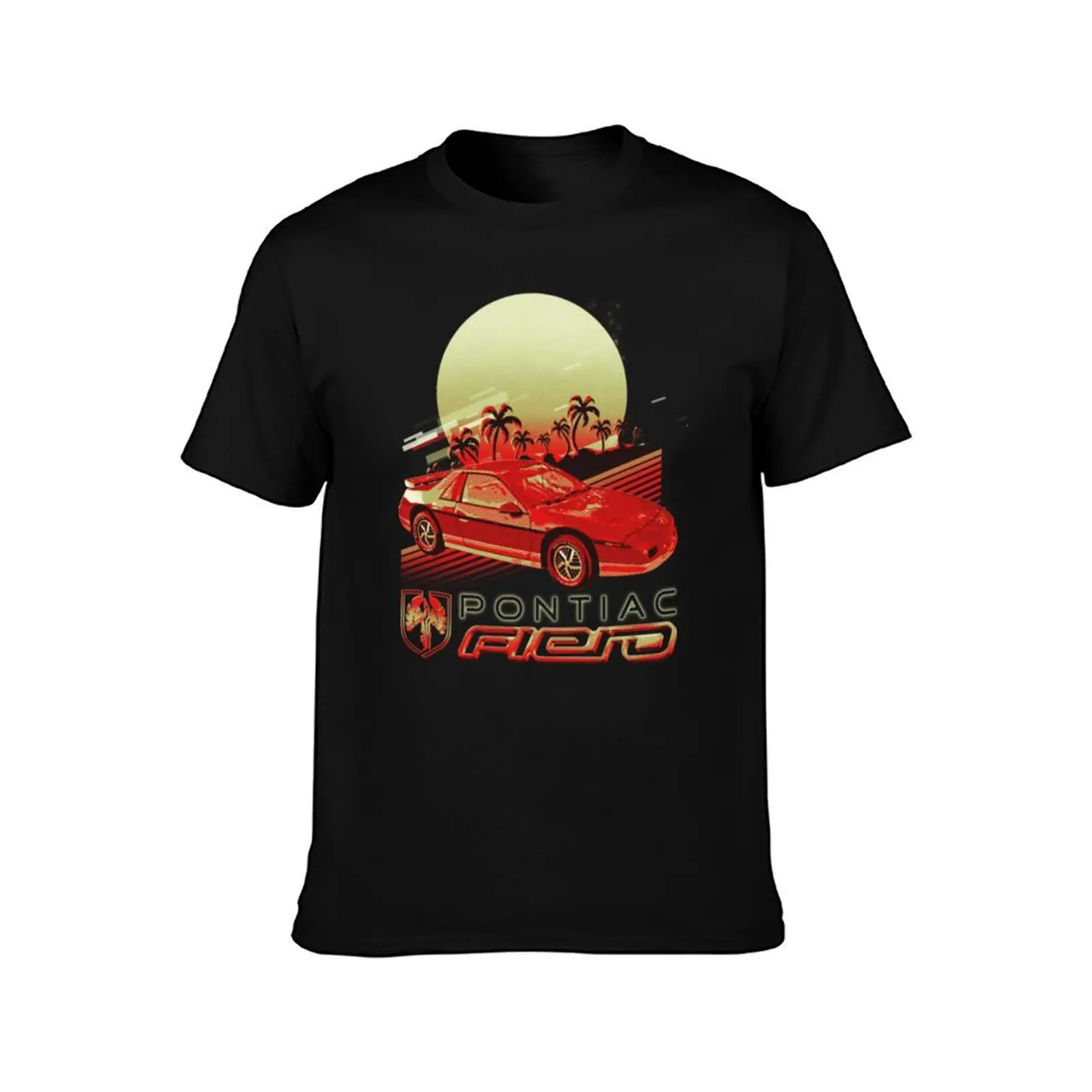 1985 Fiero Red Version Retro A025 T-Shirt Sports Casual Short Sleeve Cotton Tee T-Shirt