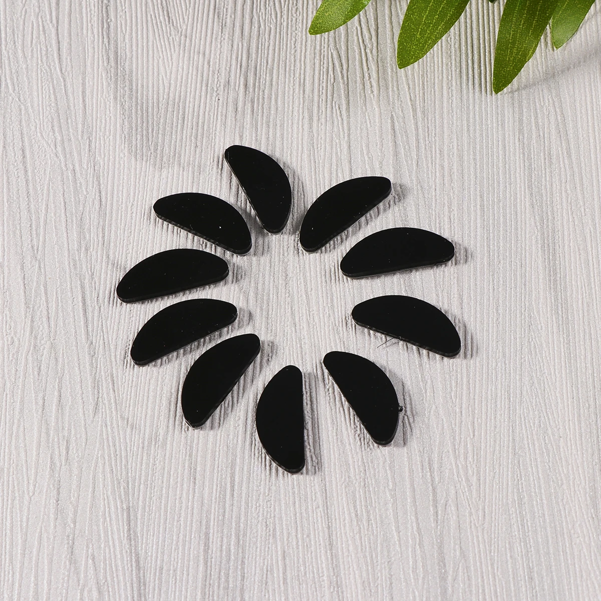 

10 Pcs Nose Pads Silicone Eyeglass for Glasses Anti Slip Eyeglasses Self-adhesive