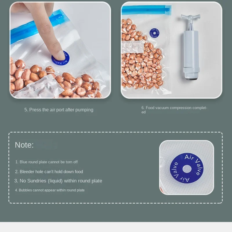 Герметичный пакет с электрическим воздушным насосом для кухни, Вакуумный пакет для пищевых продуктов, самозапечатывающийся Бытовой Холодильник, сжатый пластиковый пакет