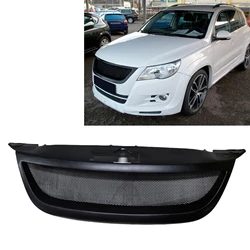 For Volkswagen Tiguan 2009-2011 Front Grille Racing Grill Upper Bumper Hood Radiator Mesh Grid