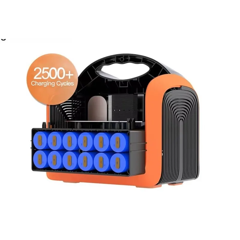 600W Camping Solar Generator, LiFePO4 Built-in Battery, Complete Panel Matching, Portable Energy Station for Outdoor Use