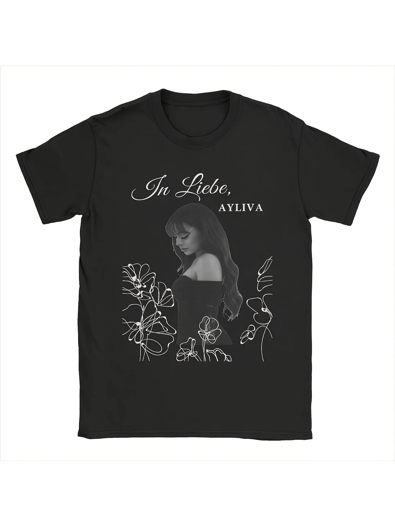 Men's Eliva In-Liber Musician Signature Lyrics Unisex 100% T-Shirt, Soft, All Season Casual Streetwear Essential, All-Match All Season Style Wear & Perfect Gift