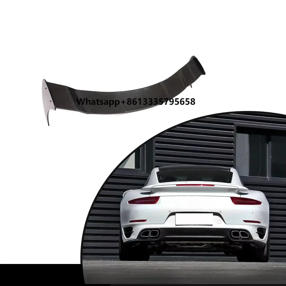 

Dry Carbon Fiber Rear Trunk Wing Spoiler for Porsche 911 991 Turbo S 2-Door 2014-2016
