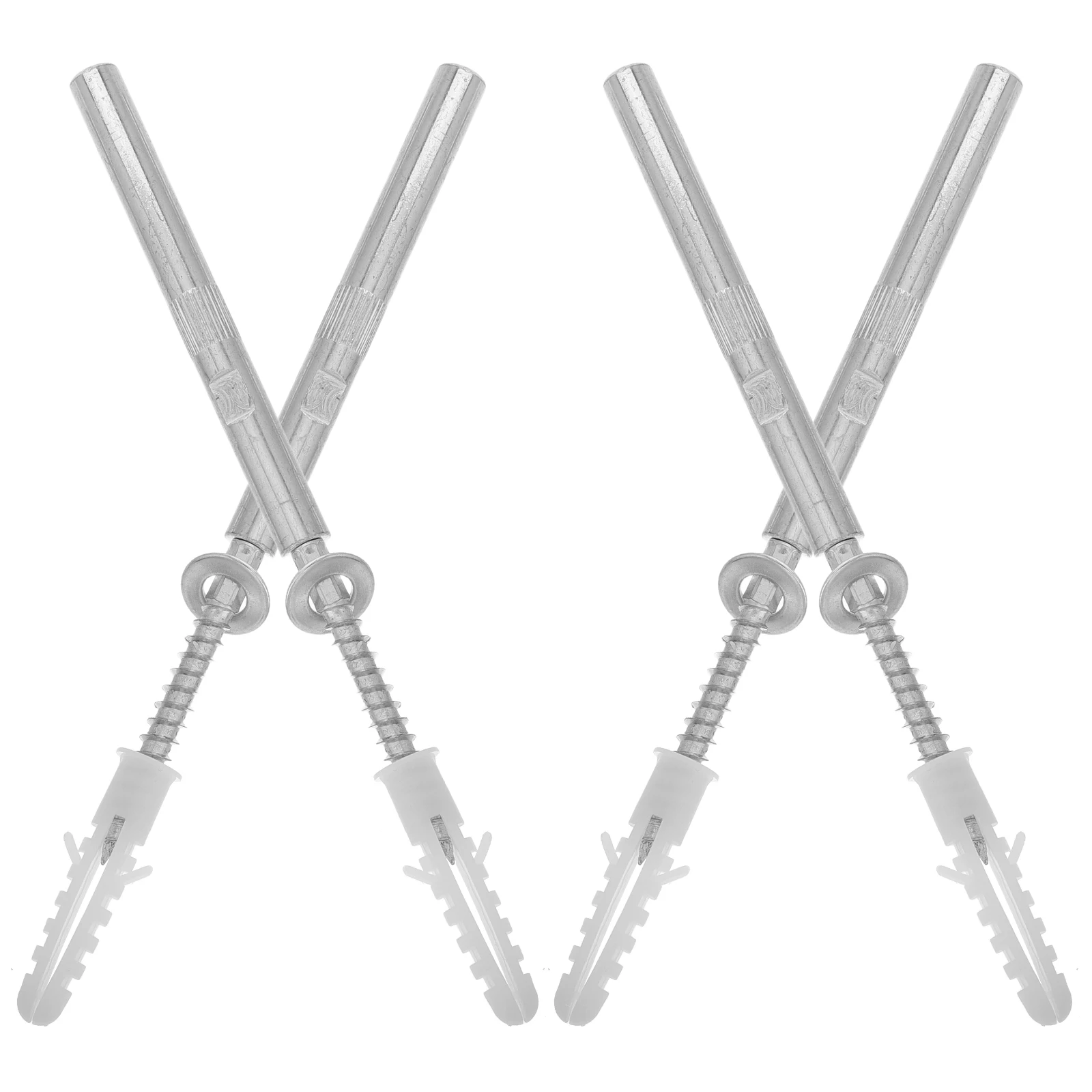 

4 pcs Invisible Shelf Brackets Metal Heavy Duty Wall Mount Adjustable Height Farmhouse Kitchen Bath Cabinet Support Wooden