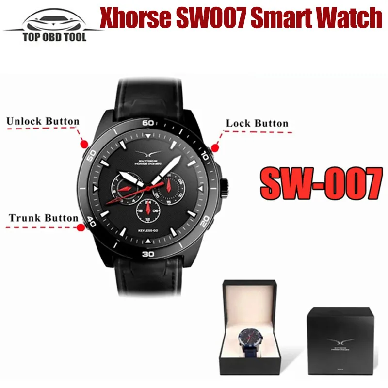 Xhorse SW007 Universal Modified Smart Watch SW-007 Car Key Remote Controller And VVDI Mini Key Tool Remote Key Programmer