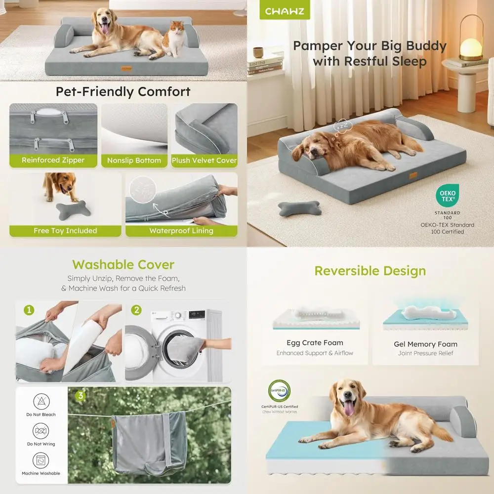 Orthopedic Dog Bed …