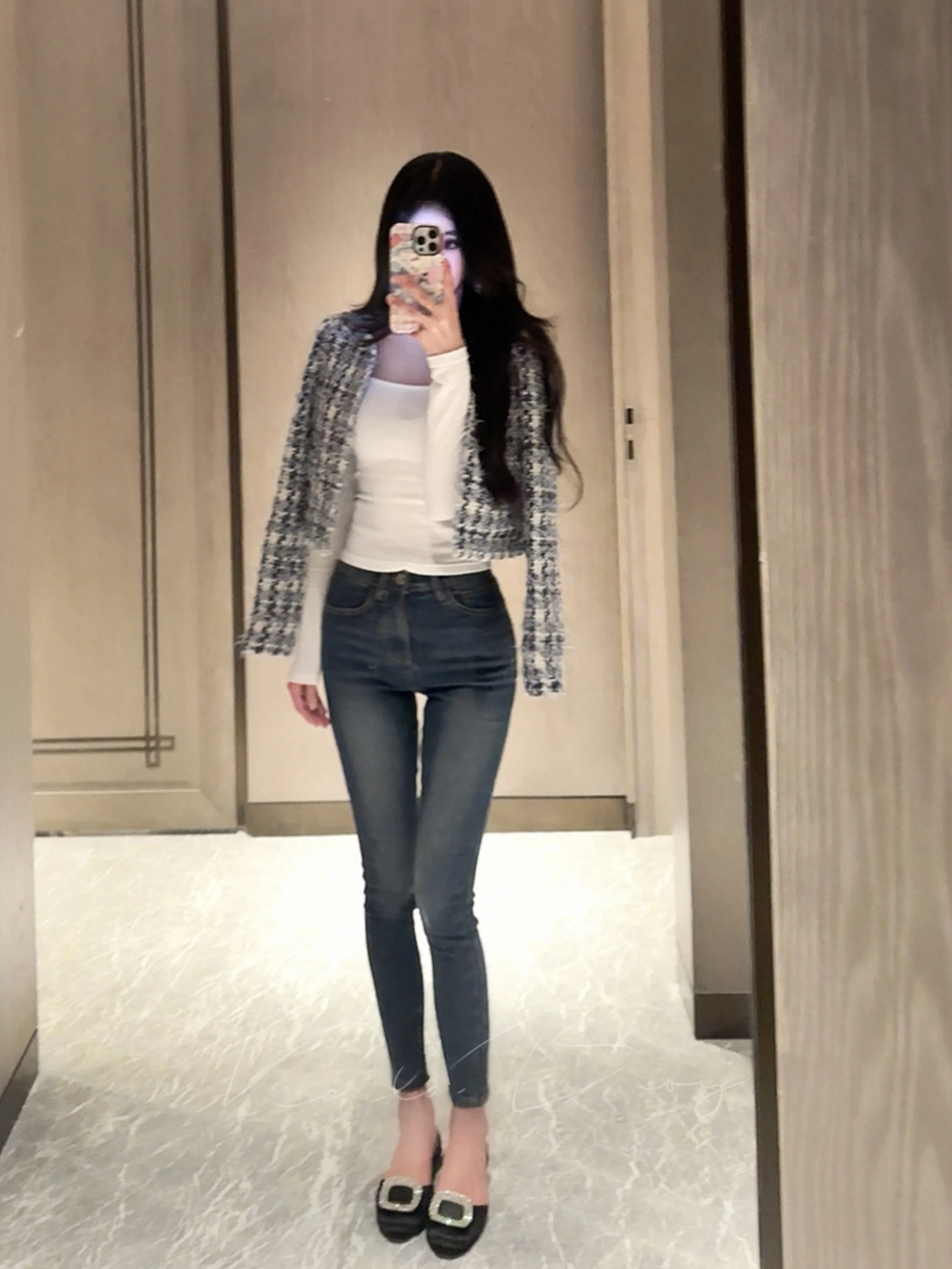 Slim Fit High Waist…