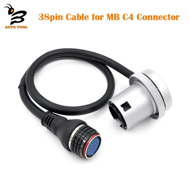 

for MB Star C4 38 Pin Cable for SD Connect C4 C5 Scanner Connector 38Pin Cable Star Car Diagnostic Tool Car Accessories