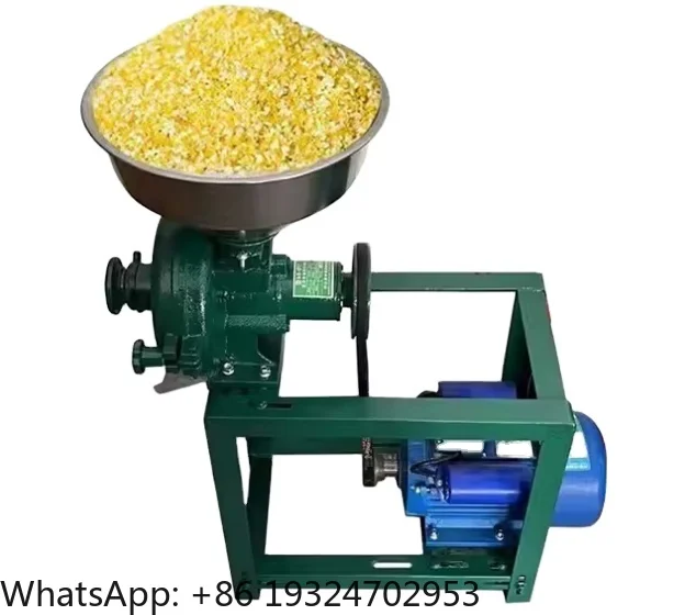 Dual Purpose Ultrafine Wet and Dry Grinding Mill Small Household and Commercial Grain Processing Machinery